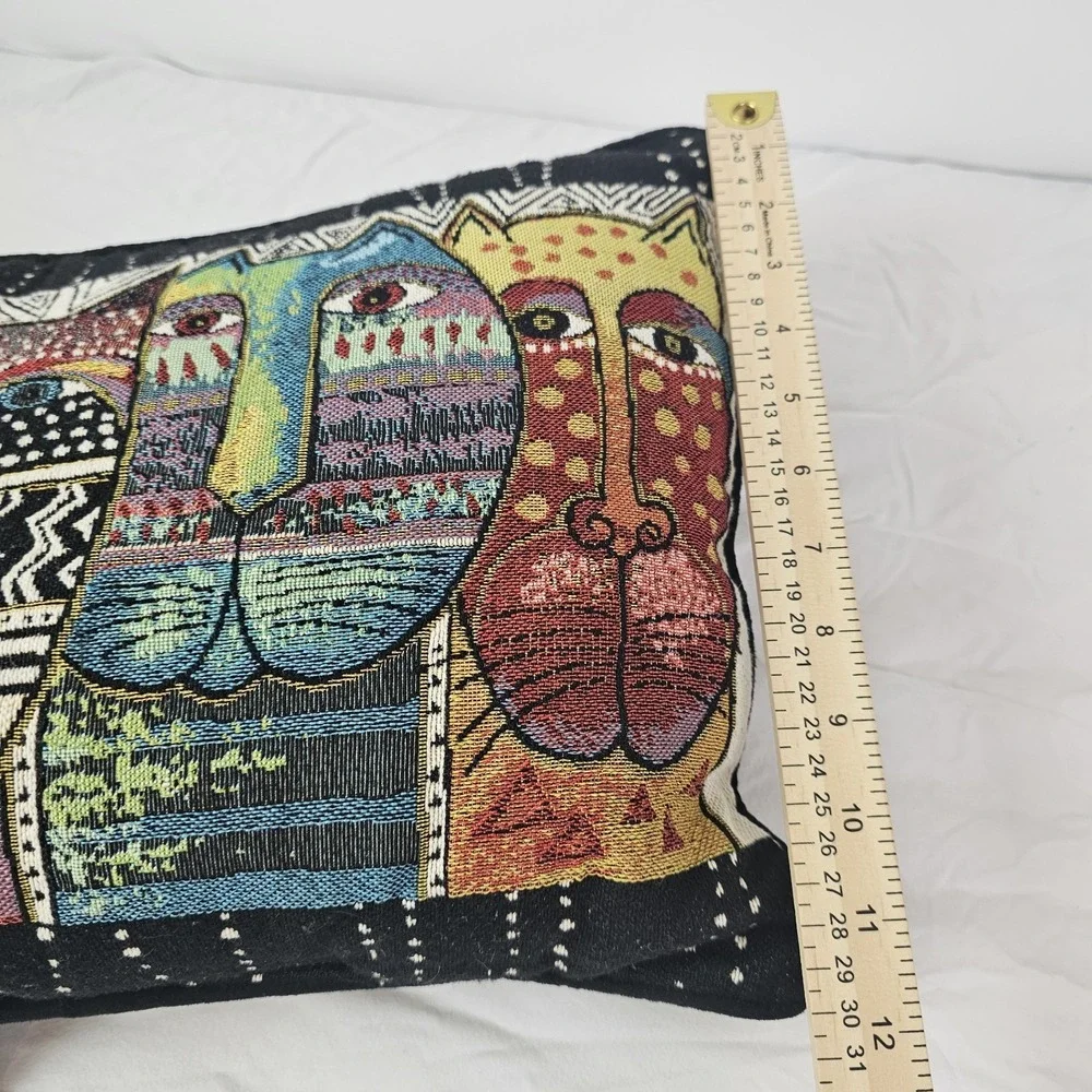 Laurel Burch Cat Accent Pillow 
